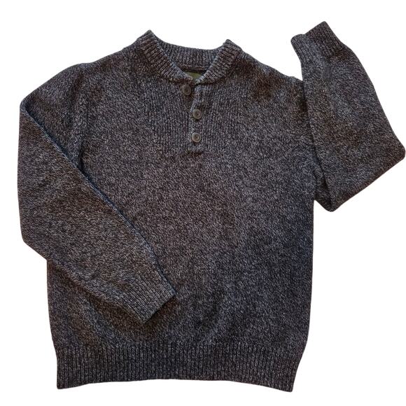 Eddie Bauer Men's Wool Blend Henley Sweater sz Medium - Picture 1 of 7